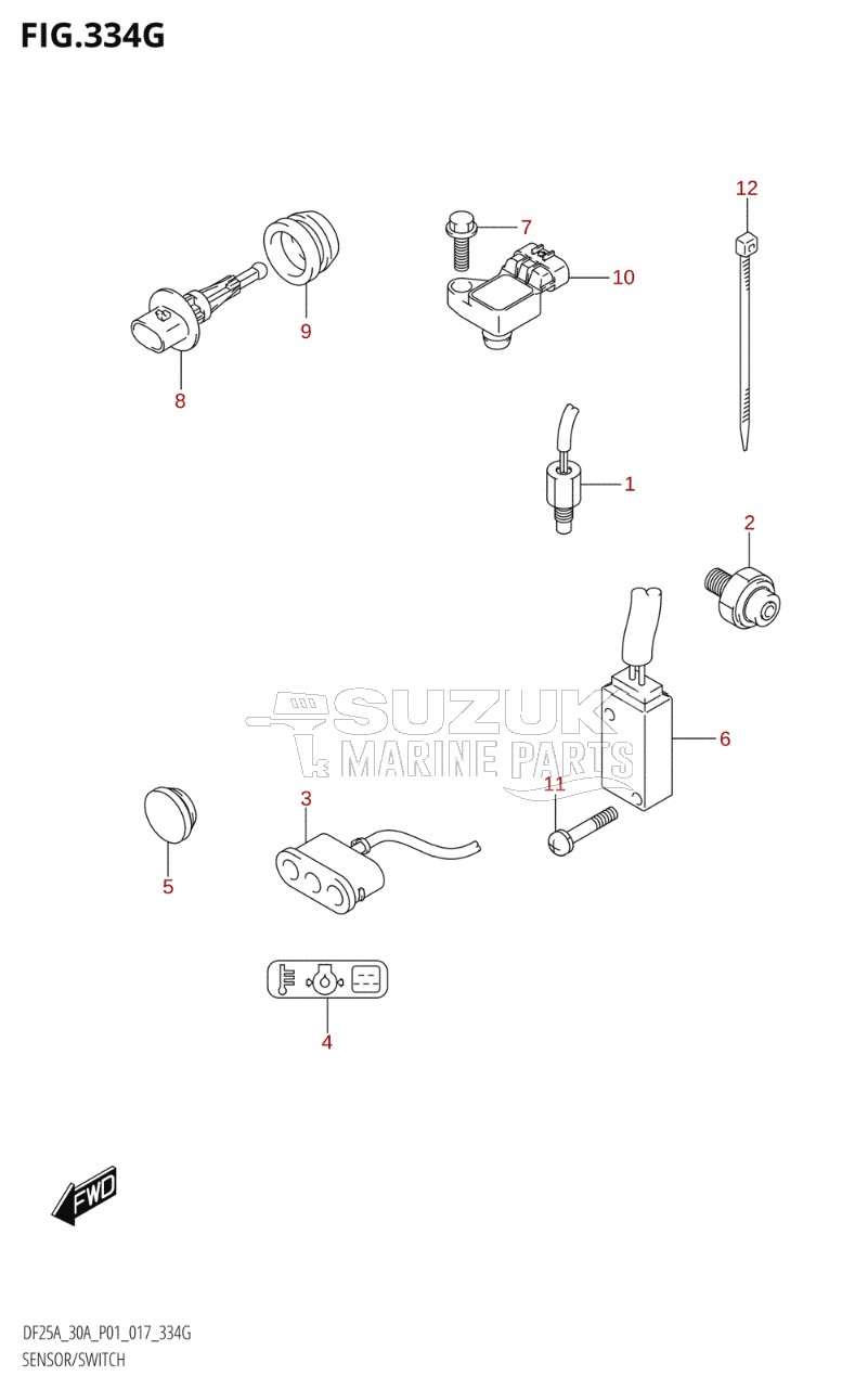 SENSOR / SWITCH (DF30AT:P01)