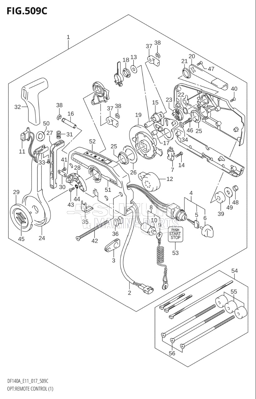 OPT:REMOTE CONTROL (1) (DF115AZ:E11)