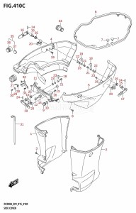 DF200AZ From 20003Z-510001 (E01 E40)  2015 drawing SIDE COVER (DF200AZ:E01)