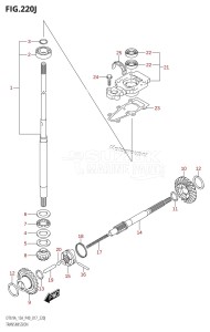 DT9.9A From 00996 -710001 (P36-)  2017 drawing TRANSMISSION (DT15AK:P36)