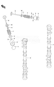 Outboard DF 140A drawing Camshaft