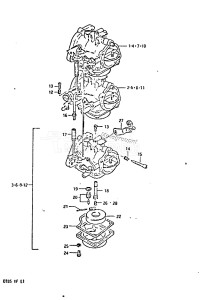 DT85 From 8501-300001 till 310443 ()  1978 drawing CARBURETOR