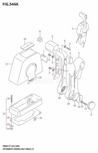 DF40A From 04004F-240001 (E34-Italy)  2022 drawing OPT:REMOTE CONTROL ASSY SINGLE (1)