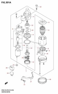 DF9.9A From 00994F-610001 (P01)  2016 drawing STARTING MOTOR