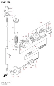 DT40 From 04005-910001 ()  2019 drawing TRANSMISSION (DT40W:P40,DT40W:P90,DT40WR:P90,DT40WK:P40)