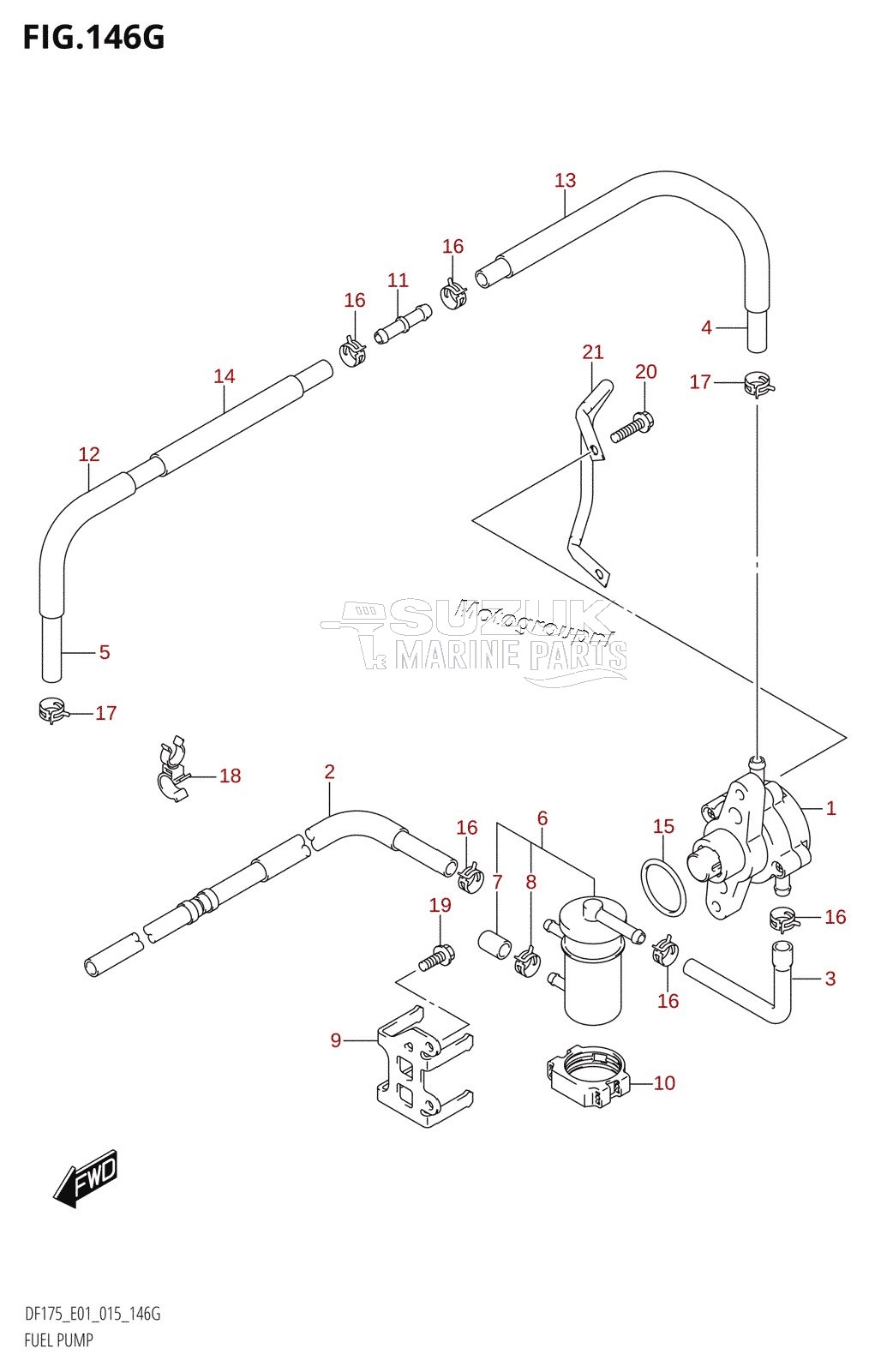 FUEL PUMP (DF150ZG:E01)