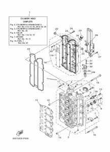 F100BETX drawing CYLINDER--CRANKCASE-2