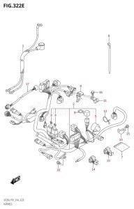 DF20A From 02002F-410001 (P01)  2014 drawing HARNESS (DF15AR:P01)