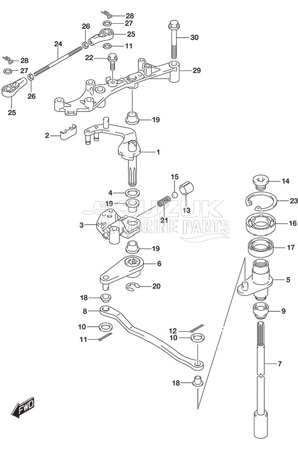 Clutch Shaft (Model: TG/ZG)