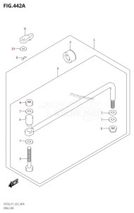 DF250ST From 25004F-240001 (E03)  2022 drawing DRAG LINK