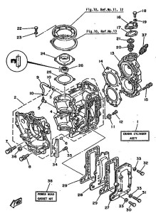 20C drawing CYLINDER--CRANKCASE