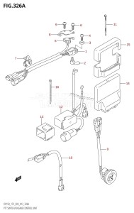 DF175T From 17502F-210001 (E03)  2012 drawing PTT SWITCH /​ ENGINE CONTROL UNIT (DF150T:E03)