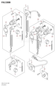 DF60 From 06001F-251001 (E03)  2002 drawing OPT:SWITCH (K5,K6,K7,K8,K9)