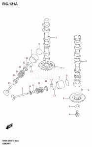 DF40A From 04003F-710001 (E01)  2017 drawing CAMSHAFT