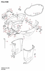 DF200AZ From 20003Z-610001 (E03)  2016 drawing SIDE COVER (DF200AT:E40)