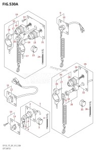 DF175Z From 17502Z-310001 (E01 E40)  2013 drawing OPT:SWITCH