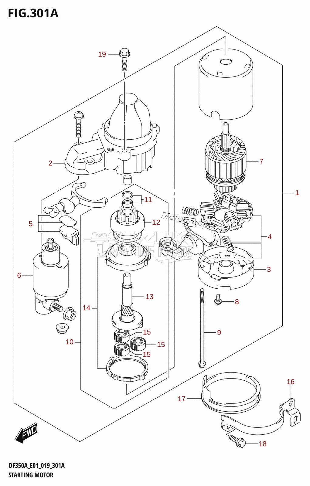 STARTING MOTOR