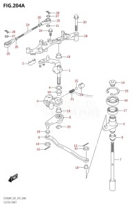 DF200AP From 20003P-910001 (E01 E40)  2019 drawing CLUTCH SHAFT (DF150AP,DF175AP)