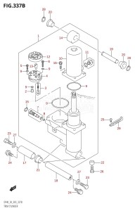 DF40 From 04001F-680001 (E03)  2006 drawing TRIM CYLINDER ((DF40T,DF50T):(K1,K2,K3,K4,K5,K6,K7,K8,K9,K10))