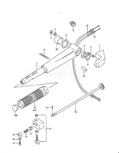 DT 30c drawing Handle (1993 to 1997)