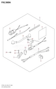 DT9.9A From 00996 -710001 (P36-)  2017 drawing OPT:STARTING MOTOR