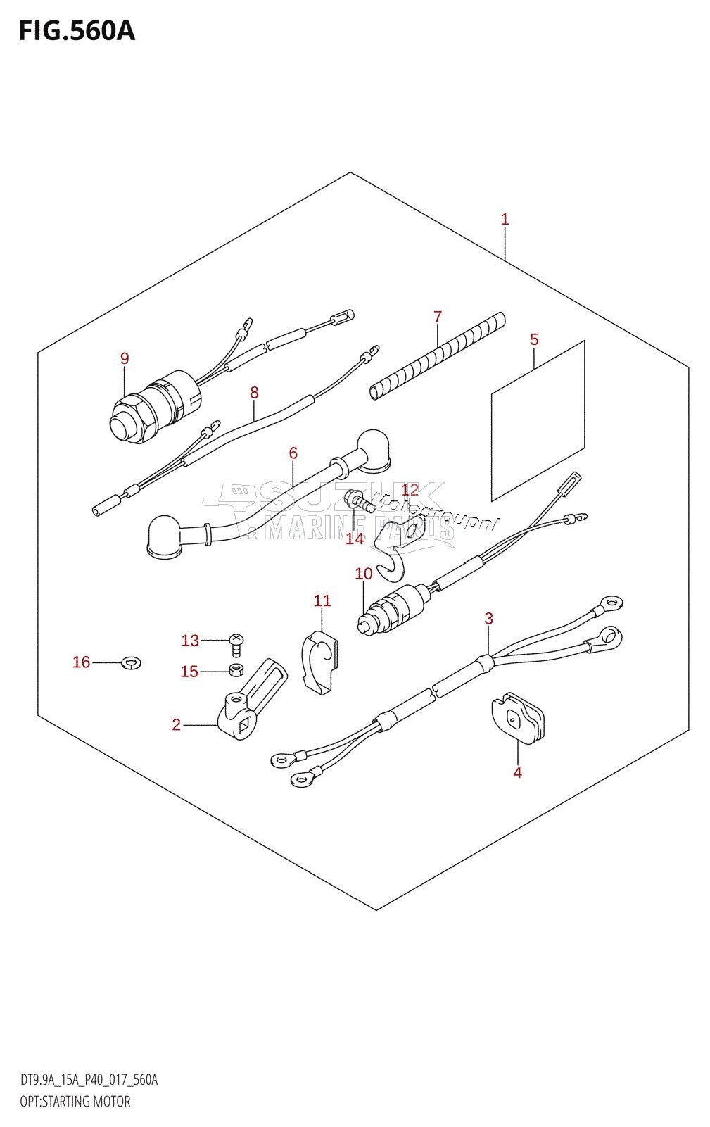 OPT:STARTING MOTOR