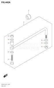 06002F-710001 (2017) 60hp E03-USA (DF60A) DF60A drawing DRAG LINK