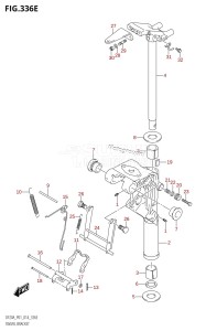 DF20A From 02002F-410001 (P01)  2014 drawing SWIVEL BRACKET (DF15AR:P01)