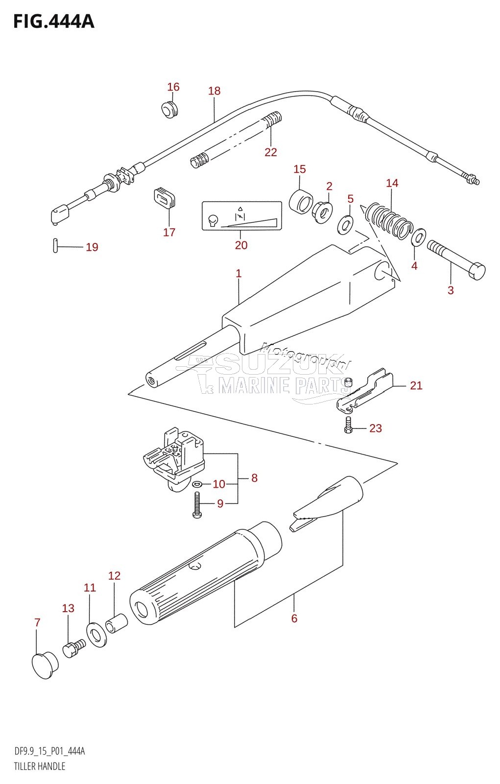 TILLER HANDLE (K4)