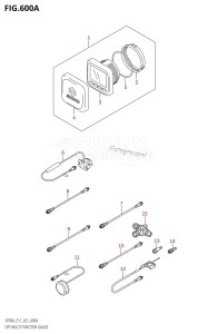 DF70A From 07003F-240001 (E11 E40)  2022 drawing OPT:MULTI FUNCTION GAUGE (DF70ATH,DF90ATH)