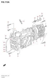 DT25 From 02501K-151001 (E13)  2001 drawing CYLINDER