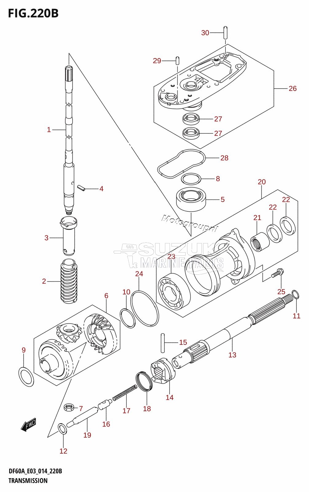 TRANSMISSION (DF50A)