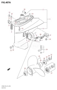 DT40 From 04005-310001 ()  2013 drawing GEAR CASE