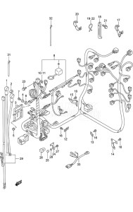 Outboard DF 250 drawing Harness