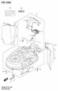 DF300AP From 30002P-910001 (E01 E40)  2019 drawing RING GEAR COVER