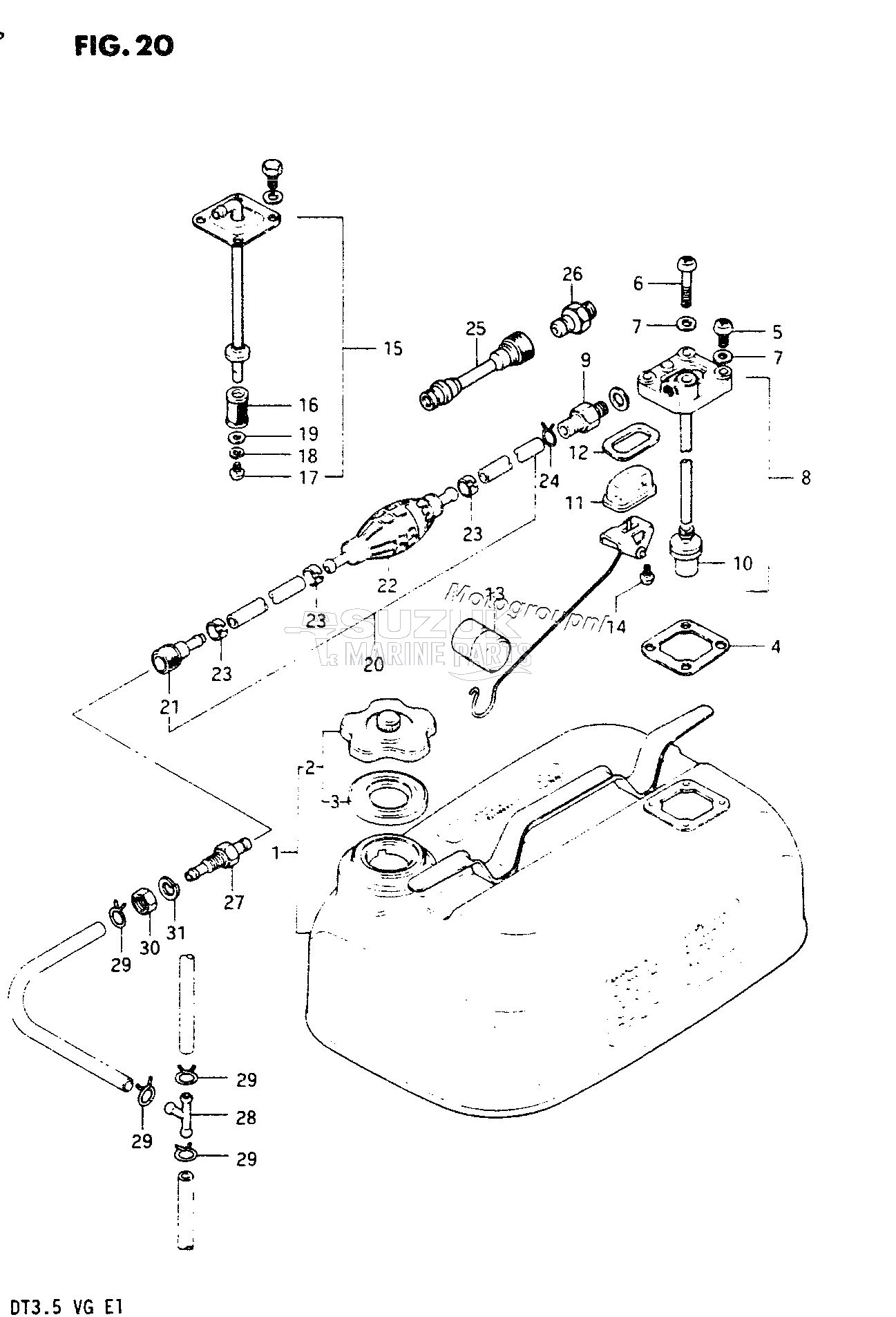 OPTIONAL : FUEL TANK