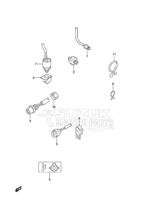 Sensor/Switch Gas Assist Tilt