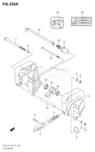 DF9.9A From 00994F-310001 (P03)  2013 drawing CLAMP BRACKET (DF8A:P03)