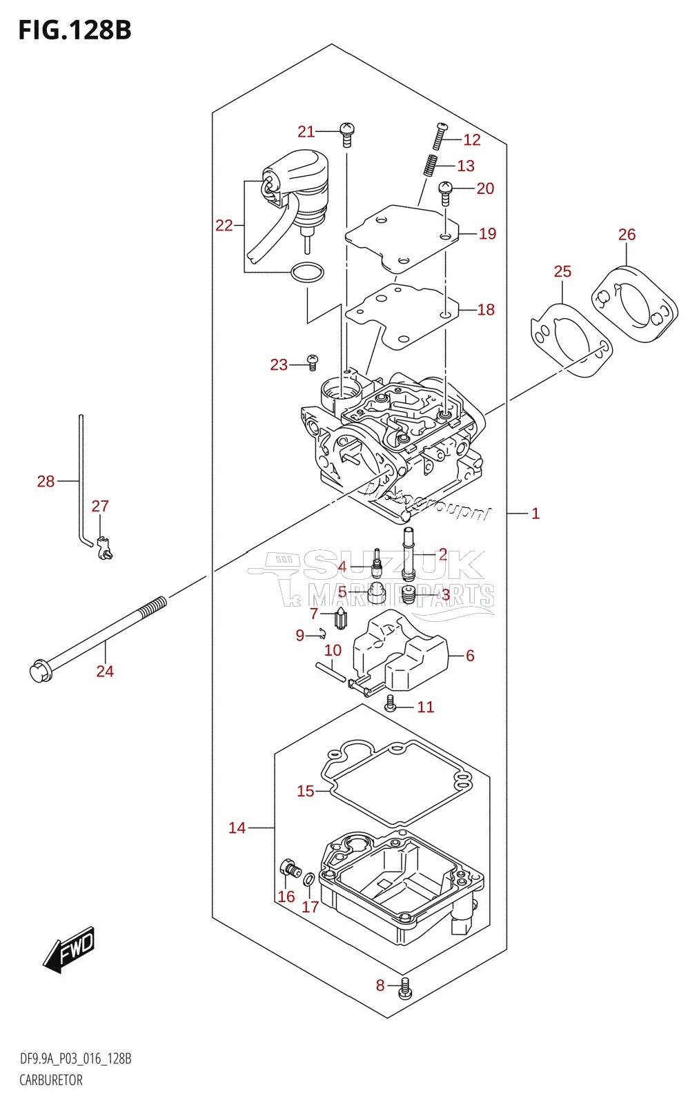 CARBURETOR (DF8AR:P03)