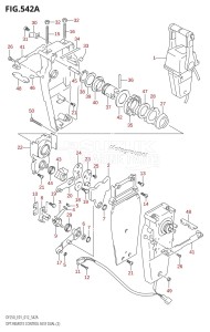 DF225Z From 22503Z-210001 (E01 E40)  2012 drawing OPT:REMOTE CONTROL ASSY DUAL (2)