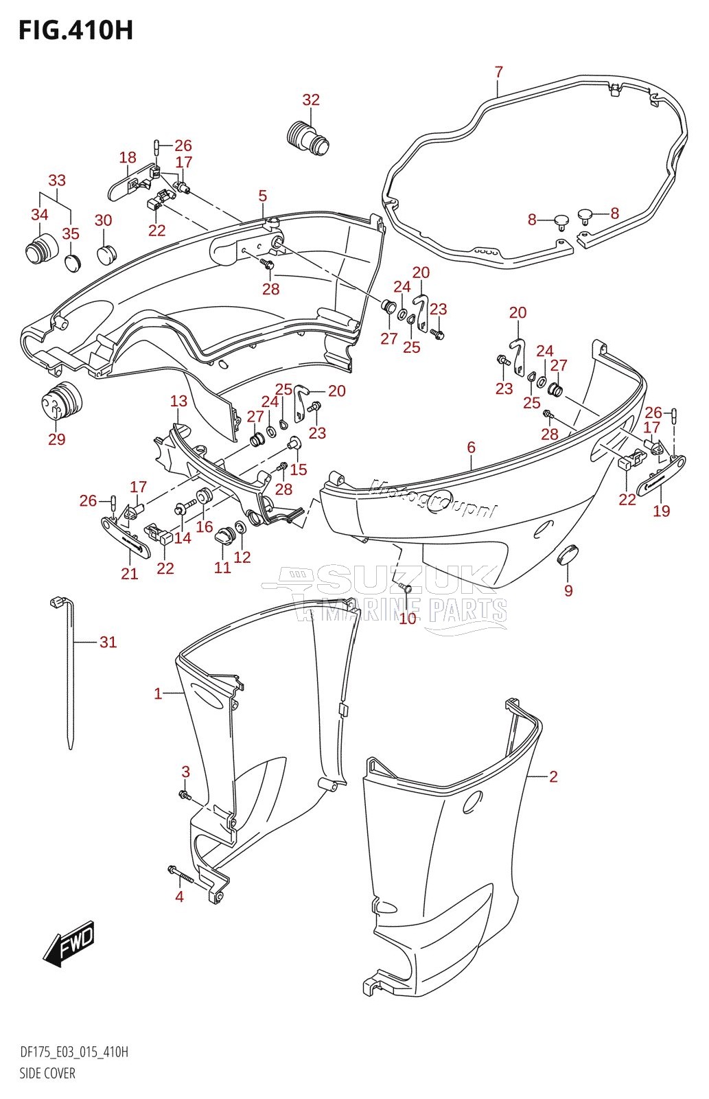 SIDE COVER (DF175ZG:E03)