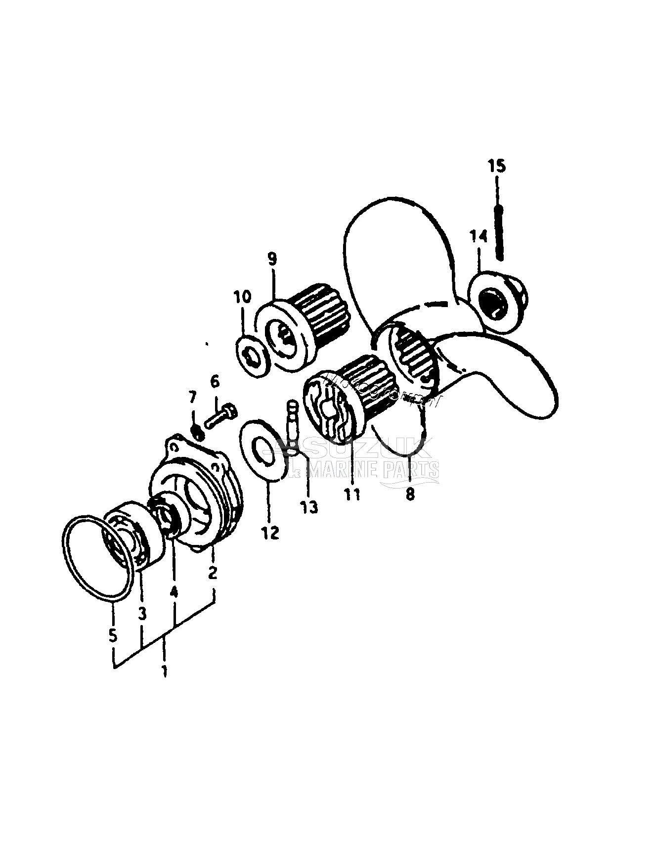 PROPELLER 2 (BEHIND WATER EXHAUST)