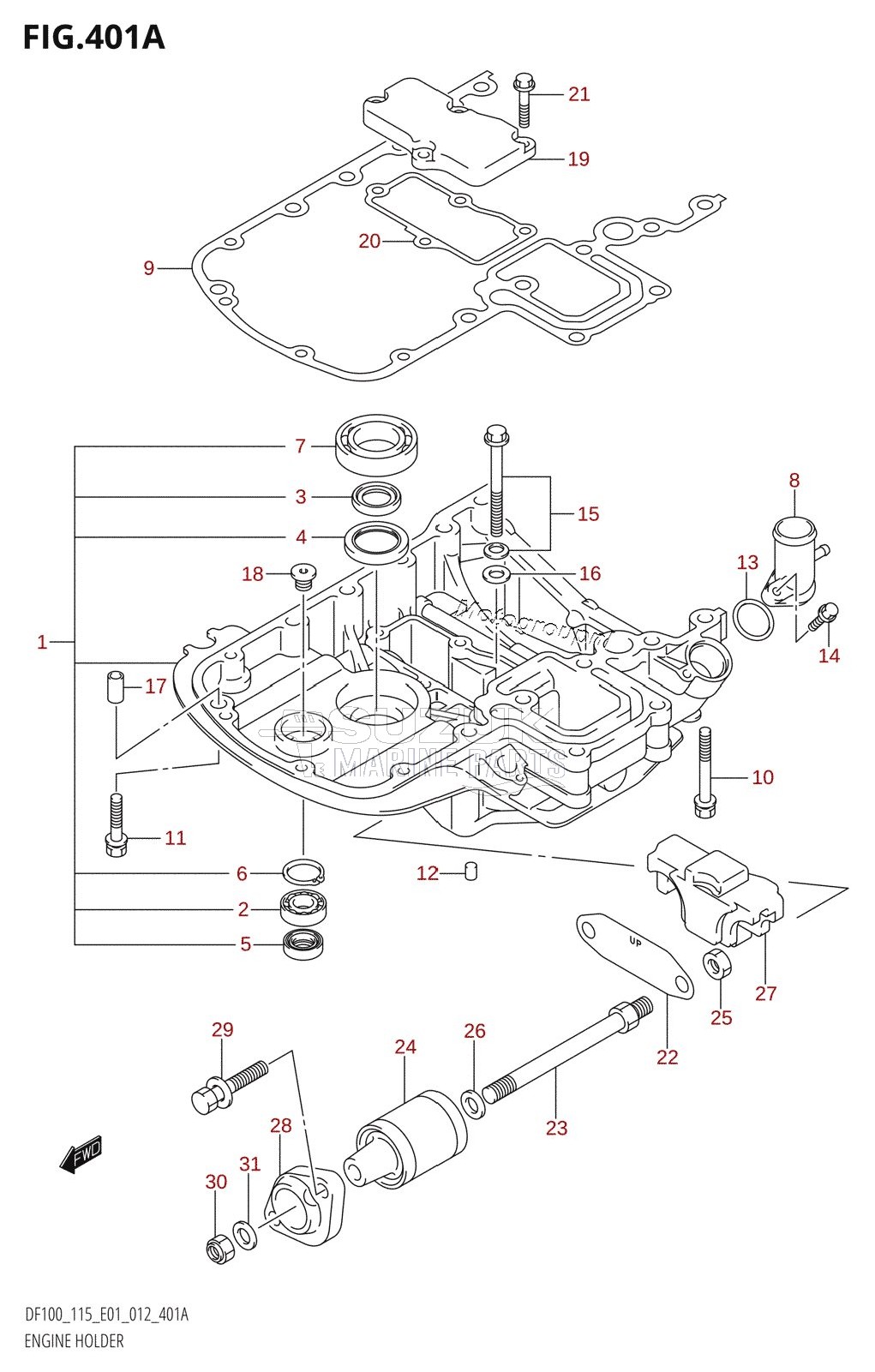 ENGINE HOLDER