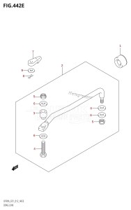 DF80A From 08002F-310001 (E40)  2013 drawing DRAG LINK (DF80A:E01)