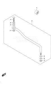 Outboard DF 9.9A drawing Drag Link