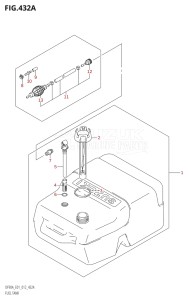 08002F-210001 (2012) 80hp E01 E40-Gen. Export 1 - Costa Rica (DF80A  DF80AT) DF80A drawing FUEL TANK