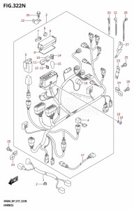 DF50A From 05004F-710001 (E01)  2017 drawing HARNESS (DF50AVT:E01)