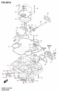 DF350AMD From 35001D-340001 (E11)  2023 drawing ENGINE HOLDER