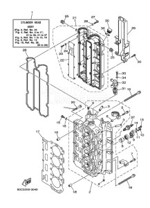 F100BETX drawing CYLINDER--CRANKCASE-2