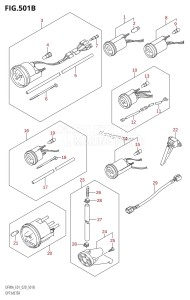 DF90A From 09003F-040001 (E01 E40)  2020 drawing OPT:METER (DF70ATH,DF90ATH)